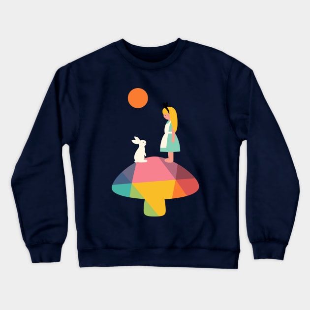 A Wonderful Trip Has Begun Crewneck Sweatshirt by AndyWestface